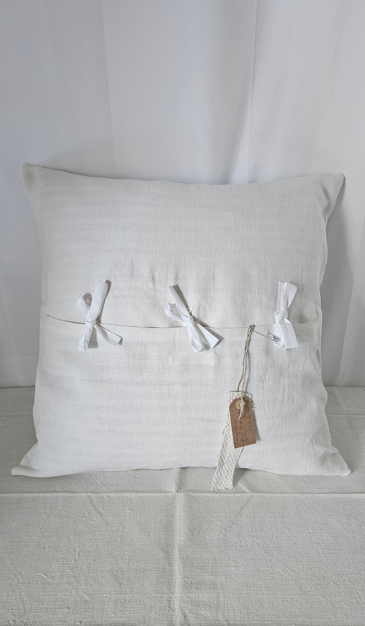 HOUSSE DE COUSSIN 60 X 60