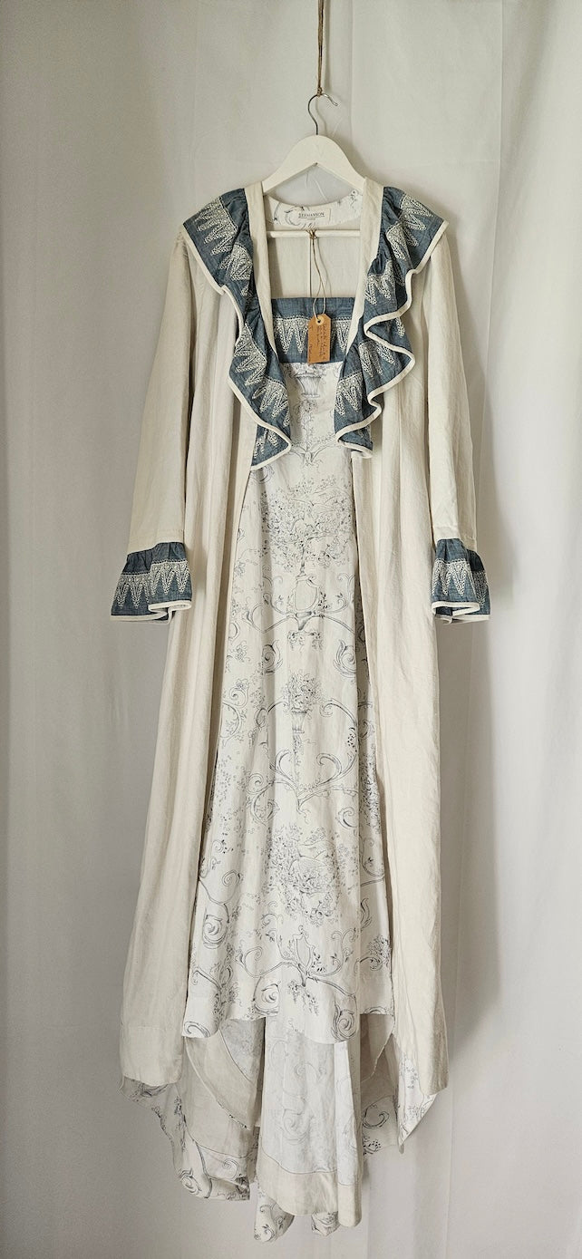ENSEMBLE DESHABILLÉ + CHEMISE DE NUIT