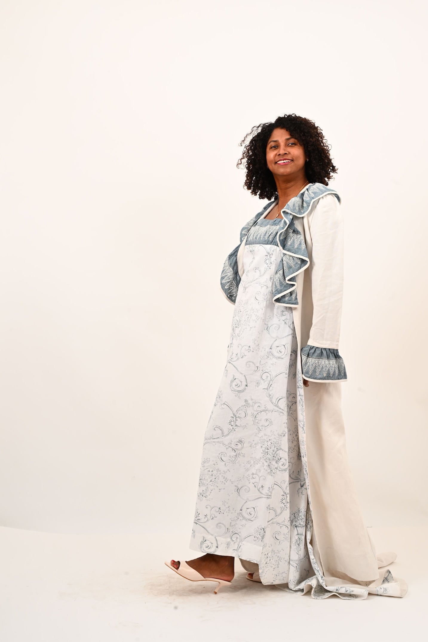 ENSEMBLE DESHABILLÉ + CHEMISE DE NUIT