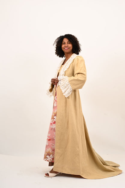 ENSEMBLE DESHABILLÉ + CHEMISE DE NUIT